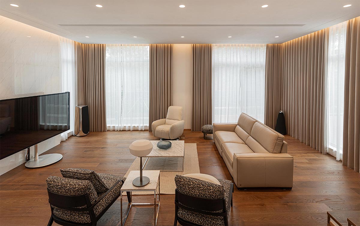 客廳-常州私宅設計