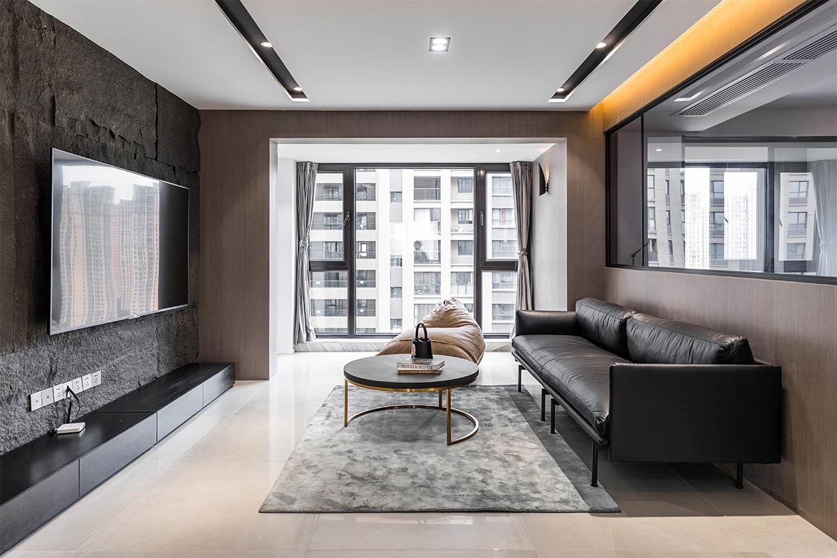 客廳-常州公寓設(shè)計(jì)