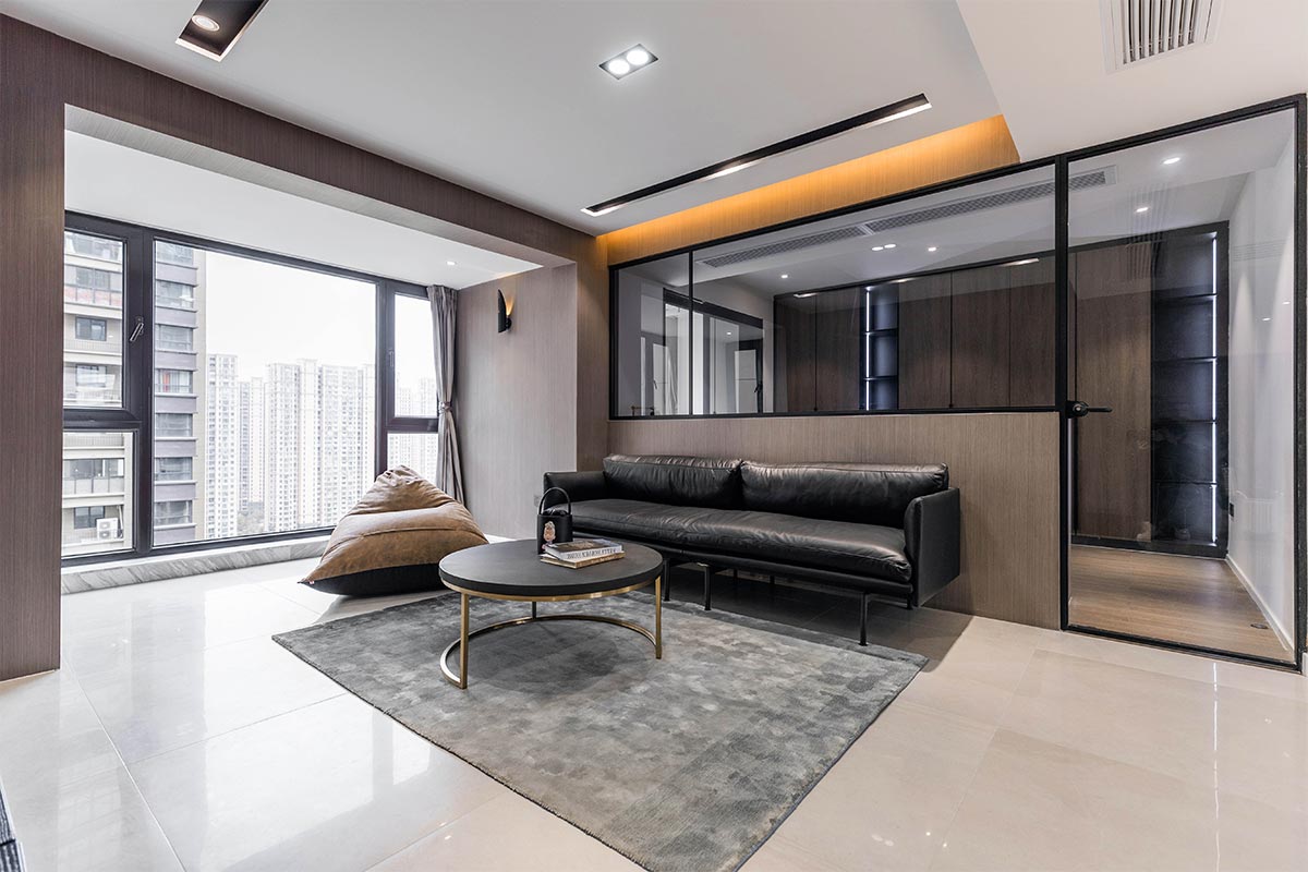 客廳-常州公寓設(shè)計(jì)